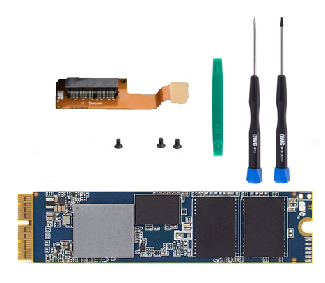 1TB OWC Aura Pro X2 SSD and 2nd drive kit for 2014 Mac Mini